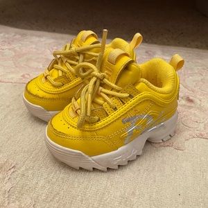 Fila Dino Stomper Yellow size 5c